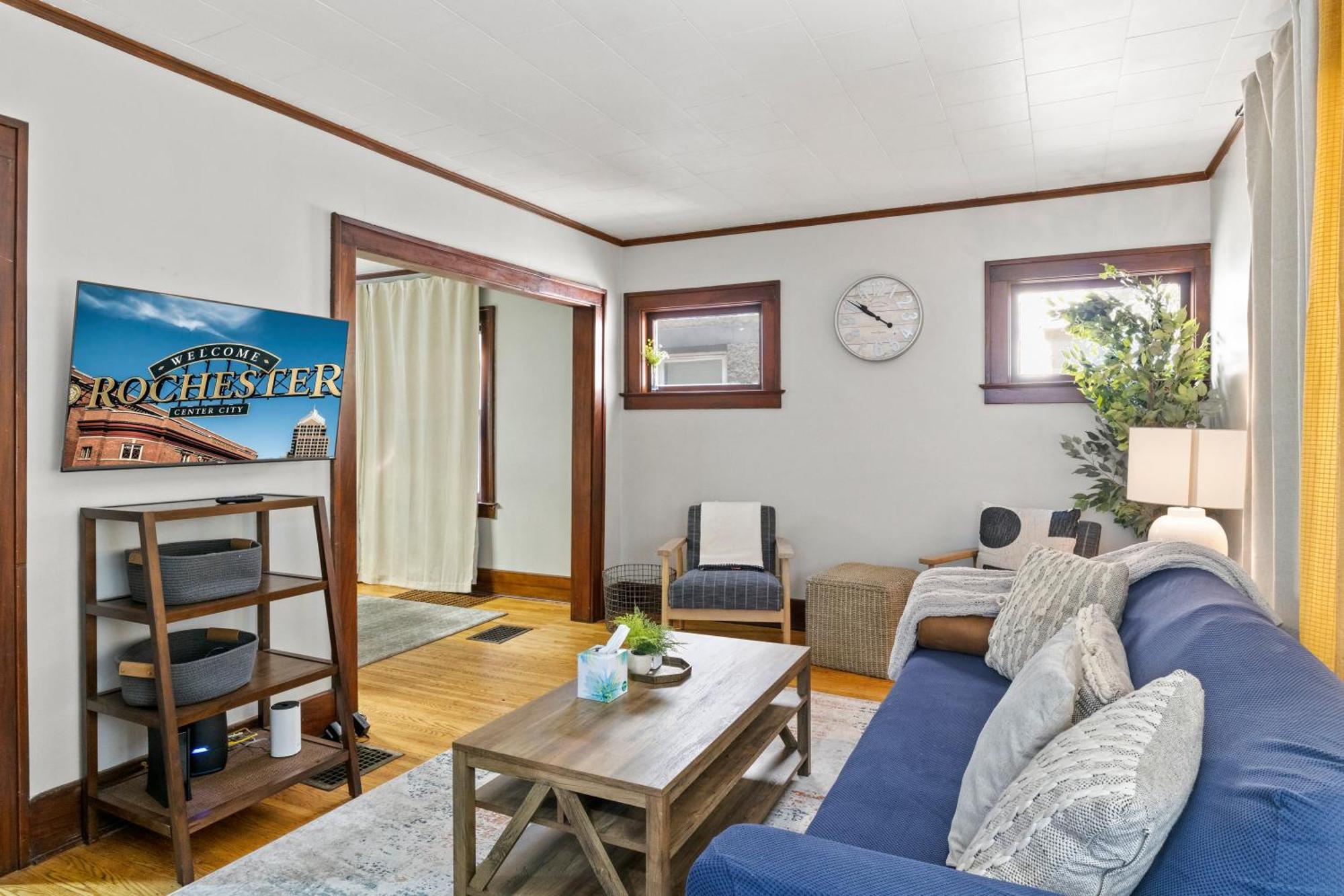 Вилла King Bed-Full Kitchen-Self Check-In-Parking-Uofr Рочестер Экстерьер фото